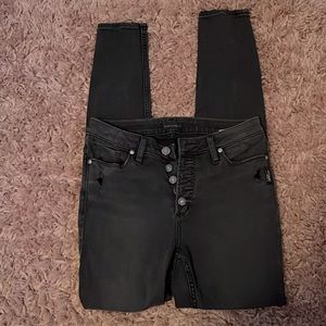 Black Silverjeans high waisted size 28